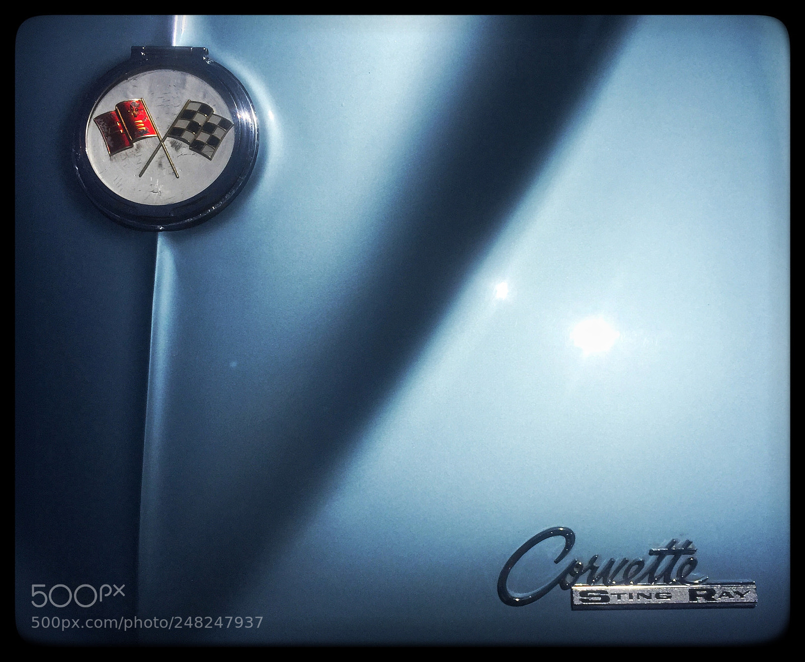 Apple iPhone 6 sample photo. Muscle car photography