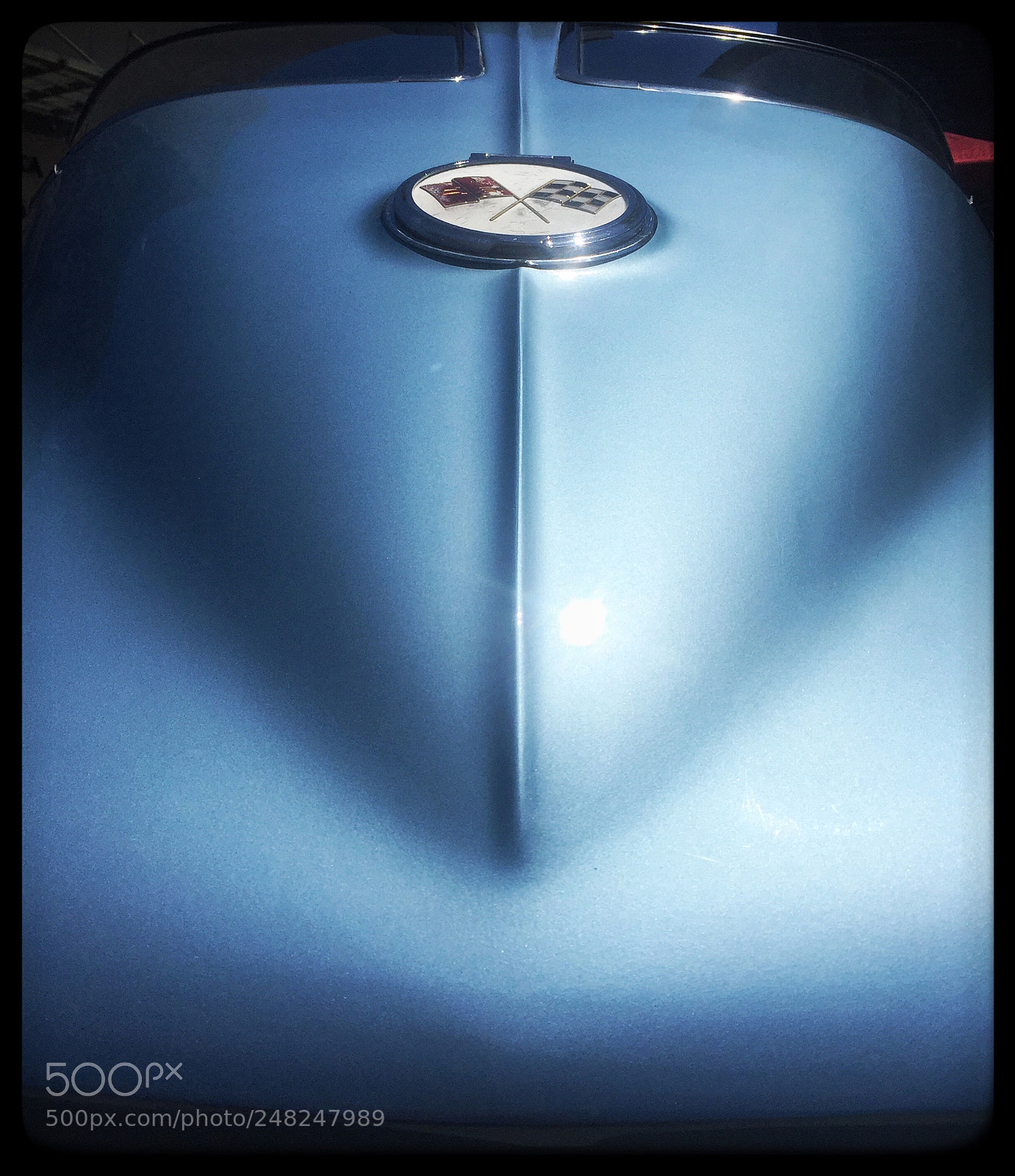 Apple iPhone 6 sample photo. Muscle car photography