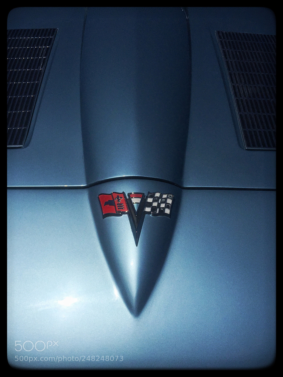 Apple iPhone 6 sample photo. Muscle car photography