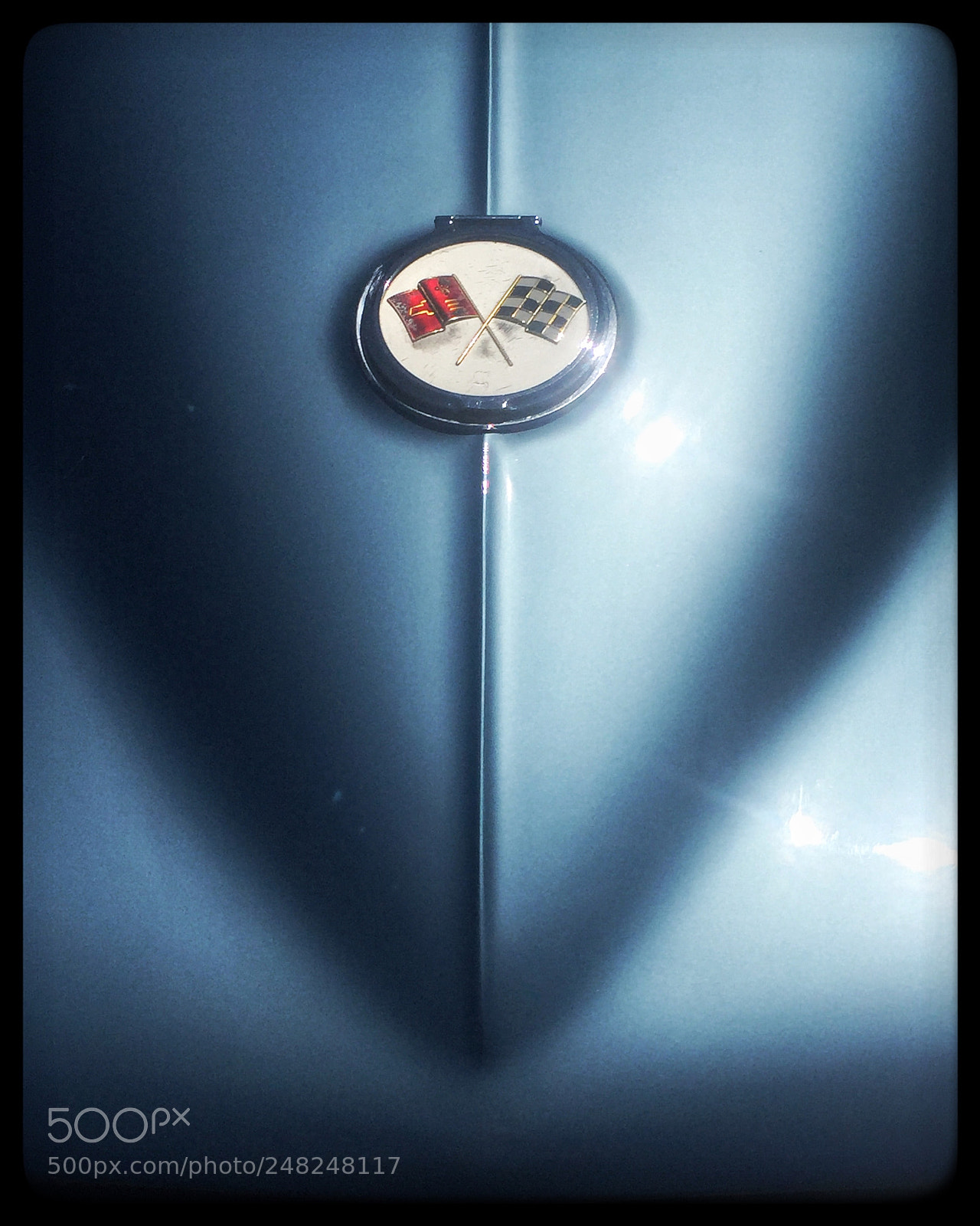 Apple iPhone 6 sample photo. Muscle car photography