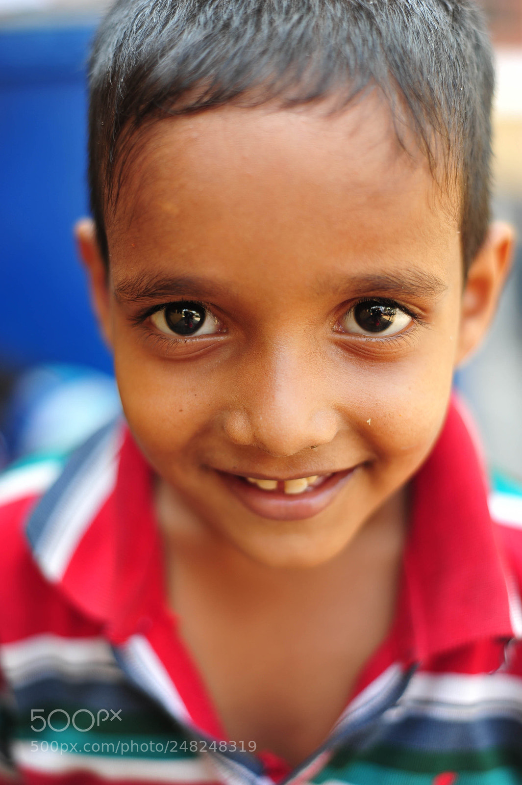 Nikon D700 sample photo. Street boy in sri photography
