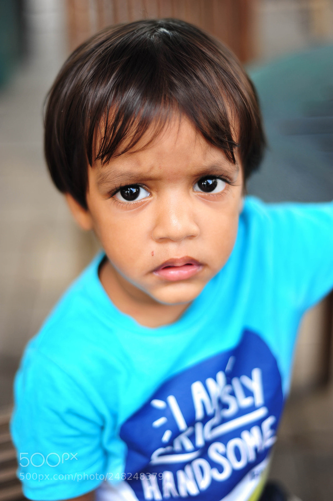 Nikon D700 sample photo. Big eyes in sri photography