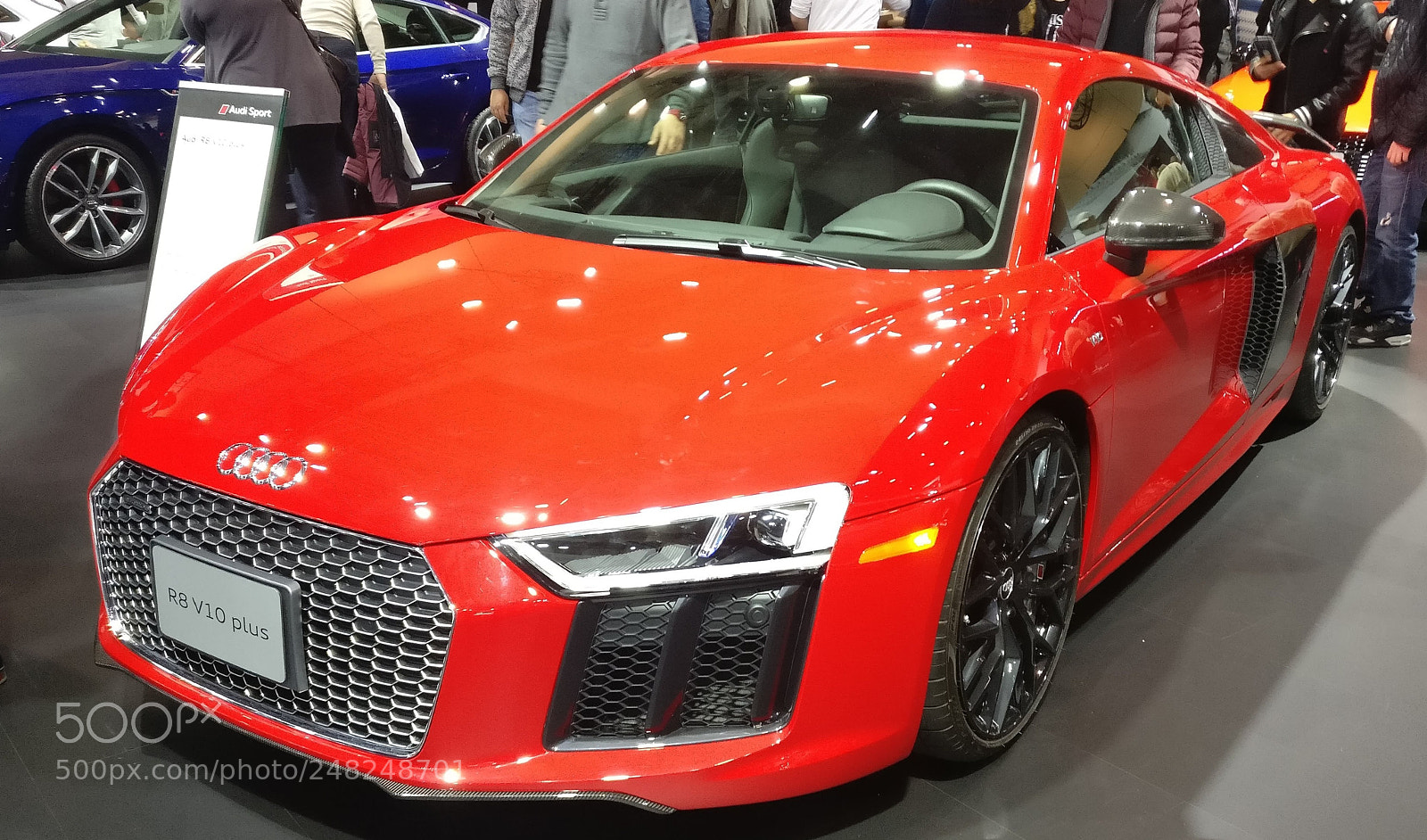 OnePlus A3003 sample photo. Audi r8 photography