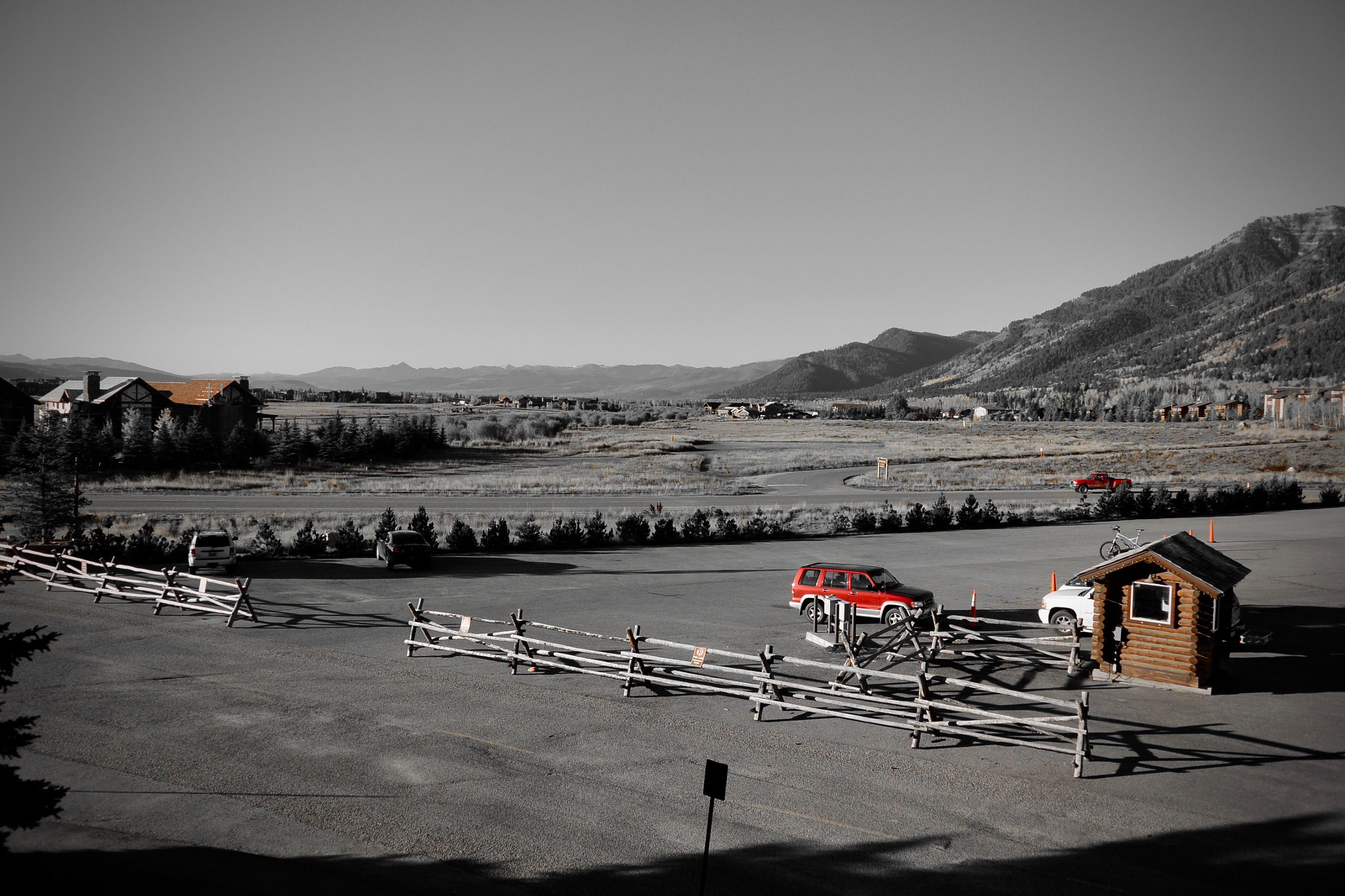 Nikon 1 J3 sample photo. Peaceful morning at jackson hole photography