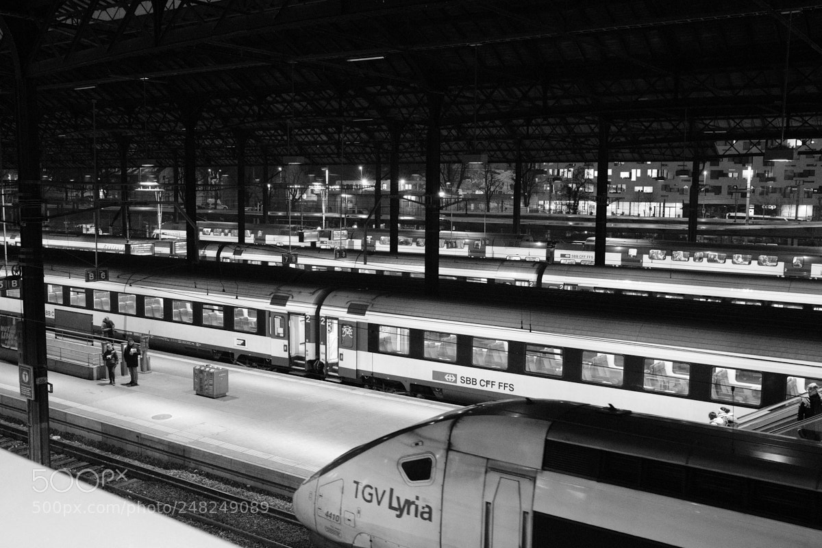 Fujifilm X-Pro2 sample photo. Basel bahnhof sbb 2 photography