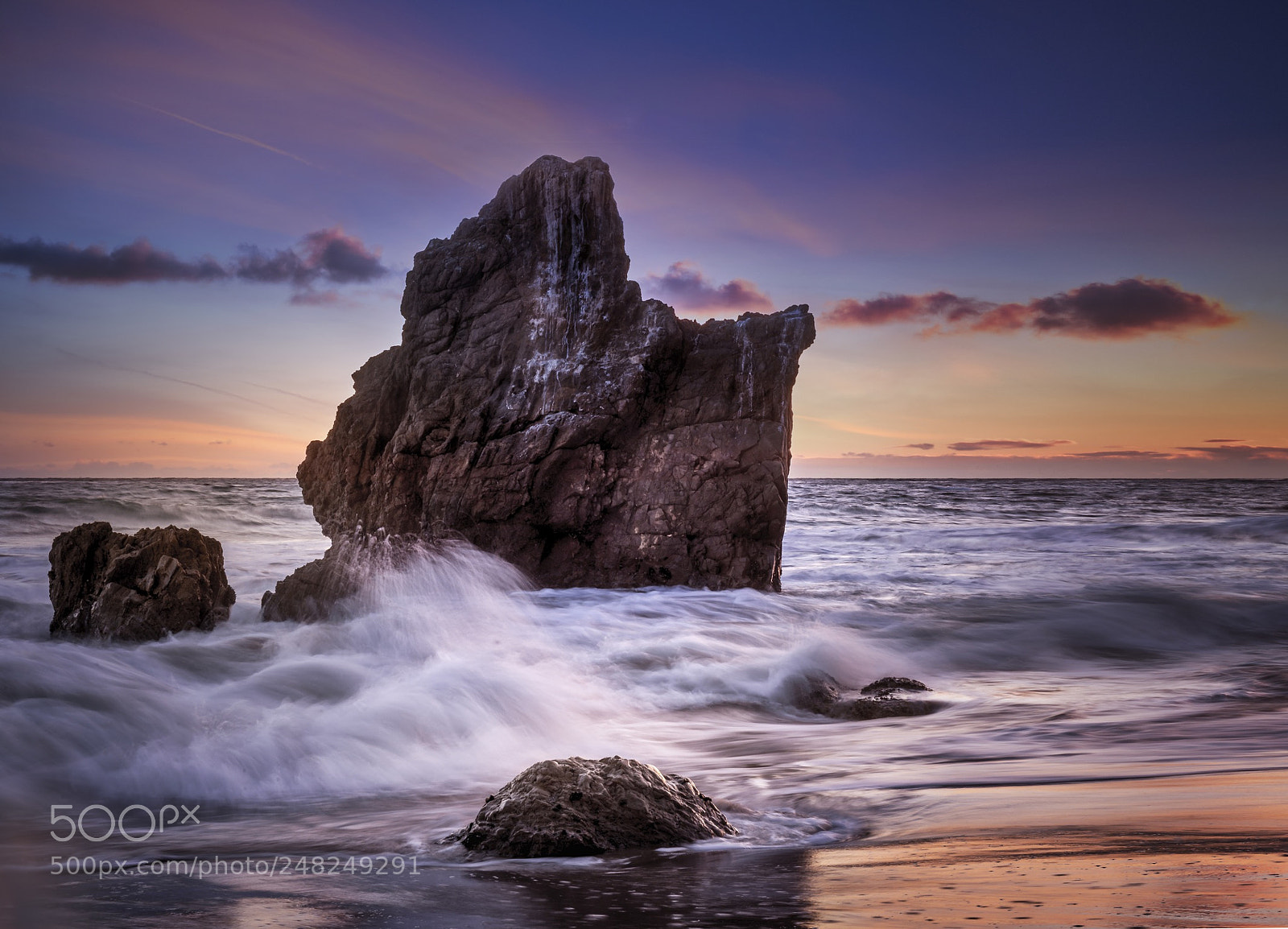 Nikon D810 sample photo. El matador beach photography