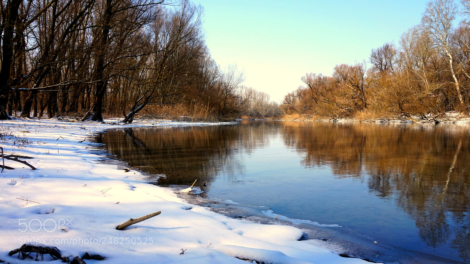 Sony Alpha a5000 (ILCE 5000) sample photo. Winter reflection ... photography