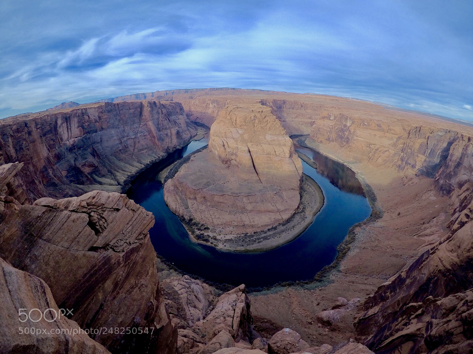 GoPro Hero5 Black sample photo. Horseshoe bend - where photography