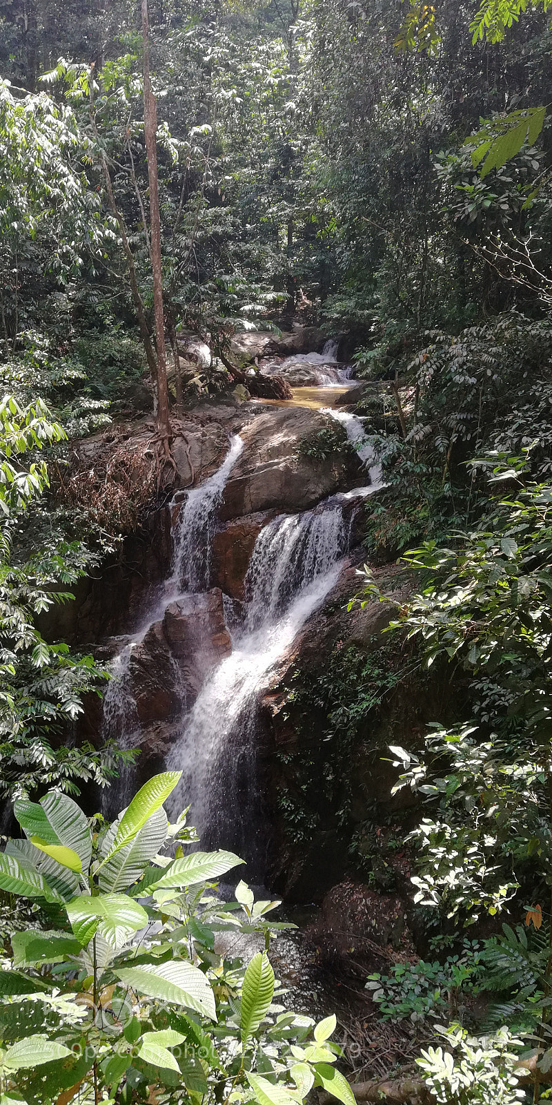 HUAWEI nova 2i sample photo. Pisang water falls photography