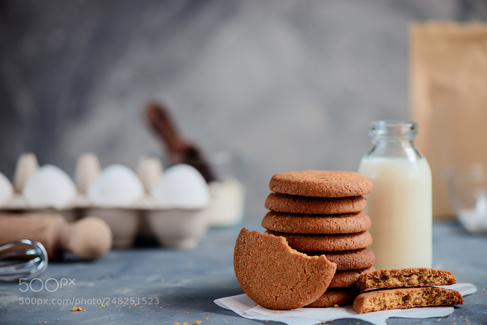 Nikon D800 sample photo. Oatmeal cookies in a photography