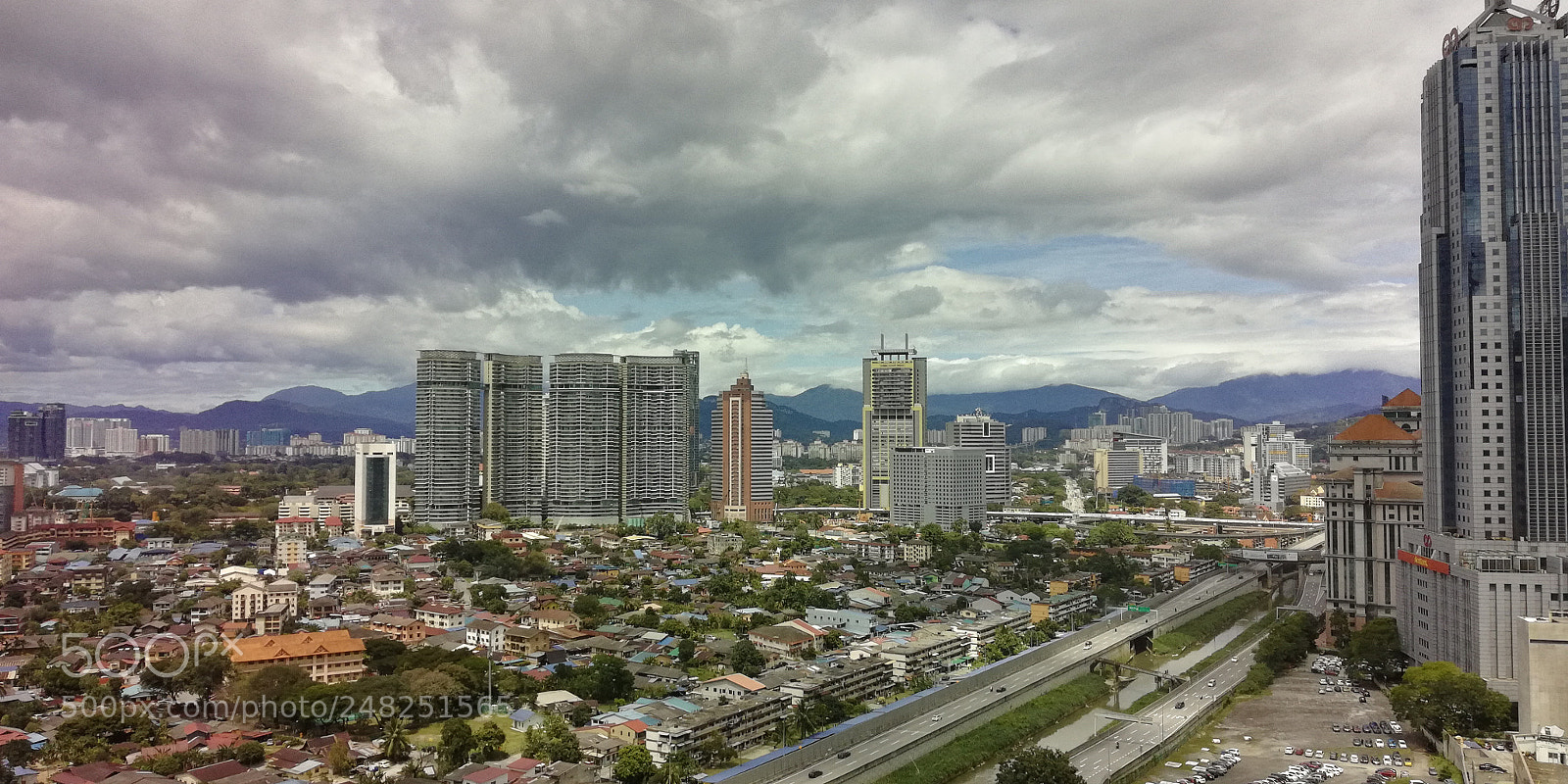 HUAWEI nova 2i sample photo. View of kampung baru photography