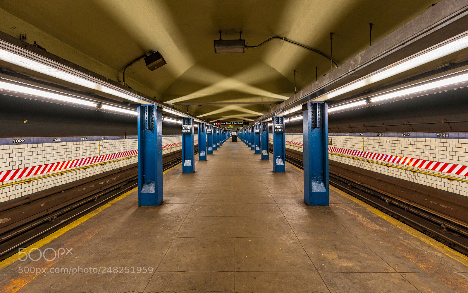 Sony a7R III sample photo. York street subway station photography