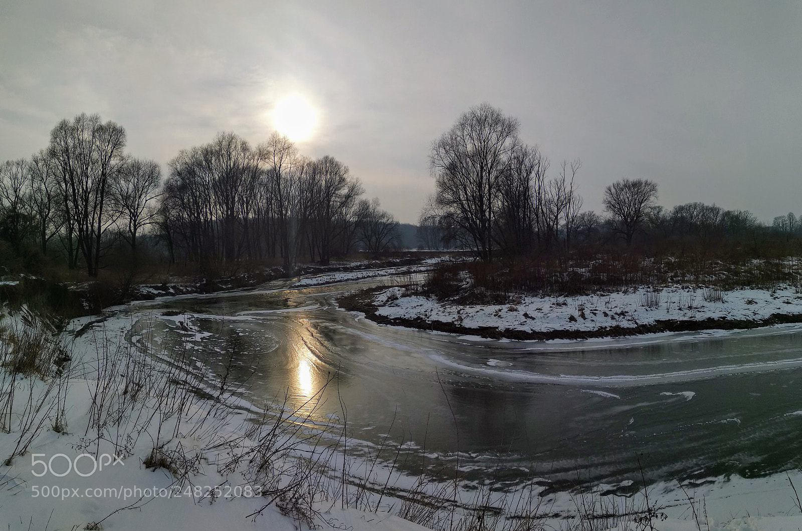 Xiaomi Mi A1 sample photo. Frozen photography