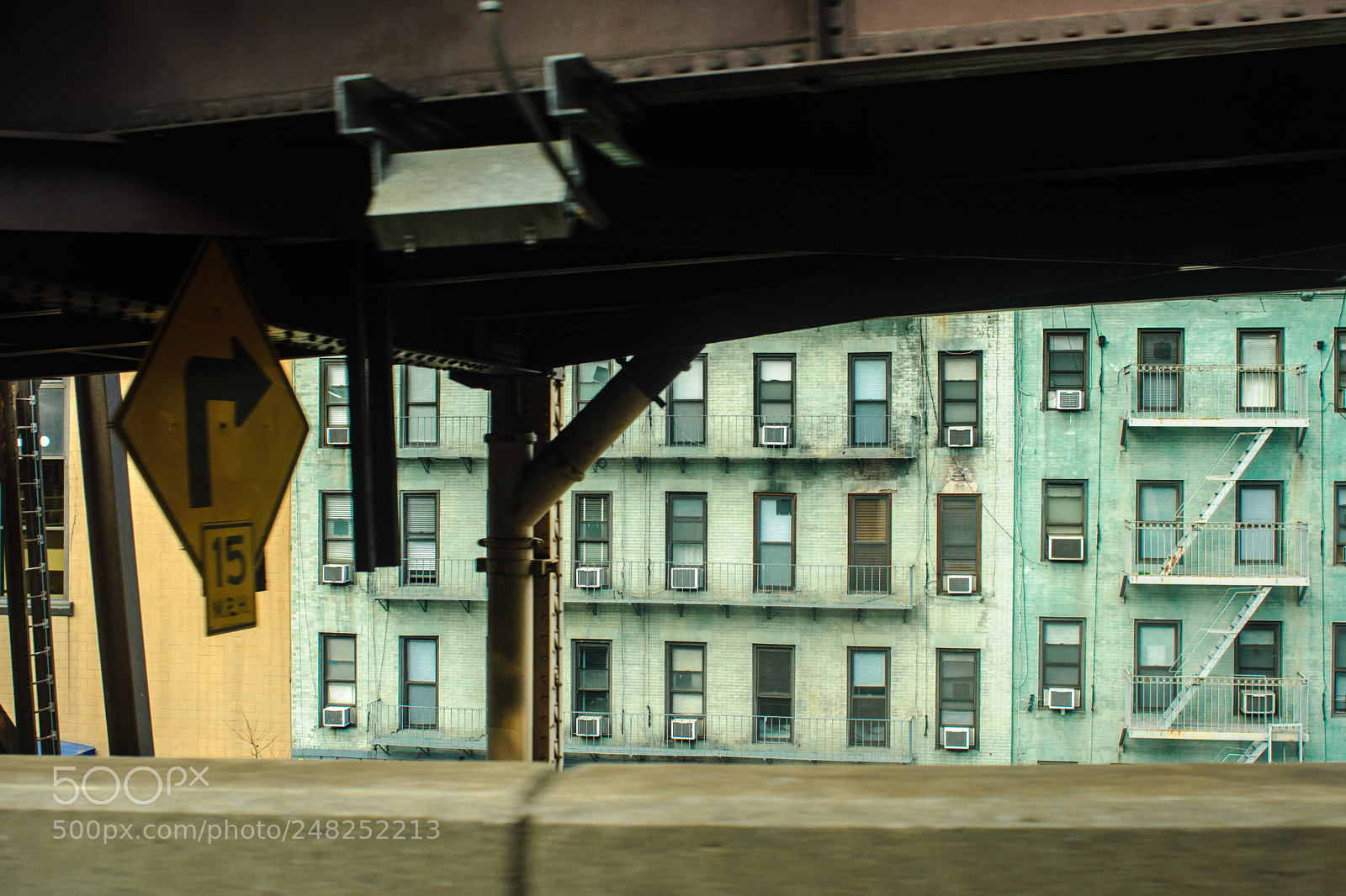 Sony SLT-A65 (SLT-A65V) sample photo. Apartments from the bridge photography