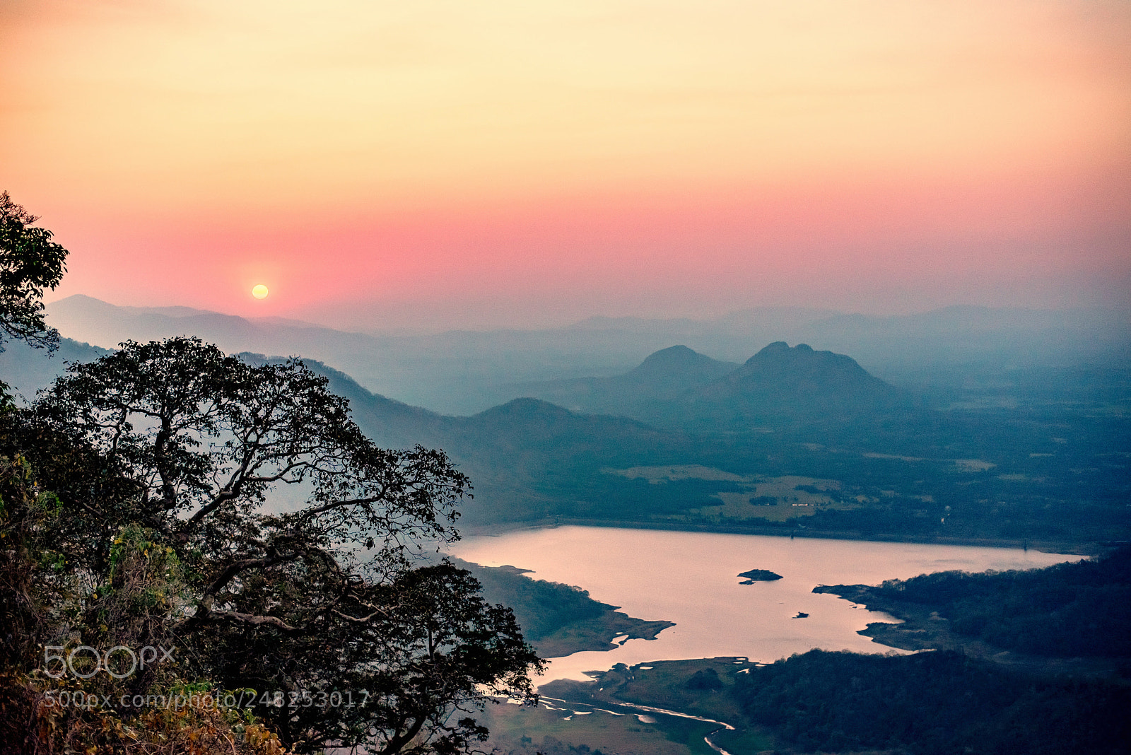Nikon D610 sample photo. Sunset paintings by god. photography