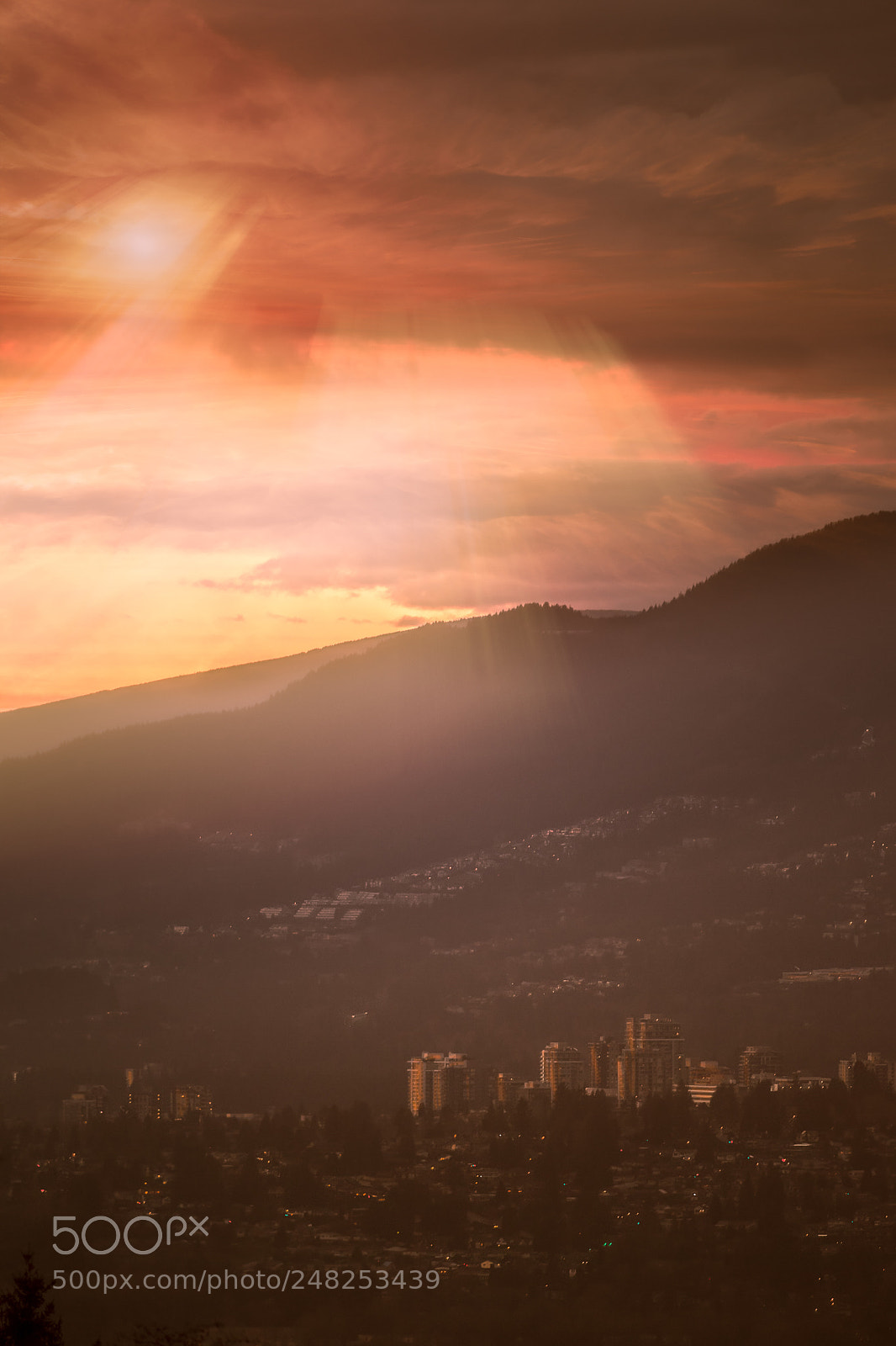 Canon EOS-1D X sample photo. Sundown in the mountains photography