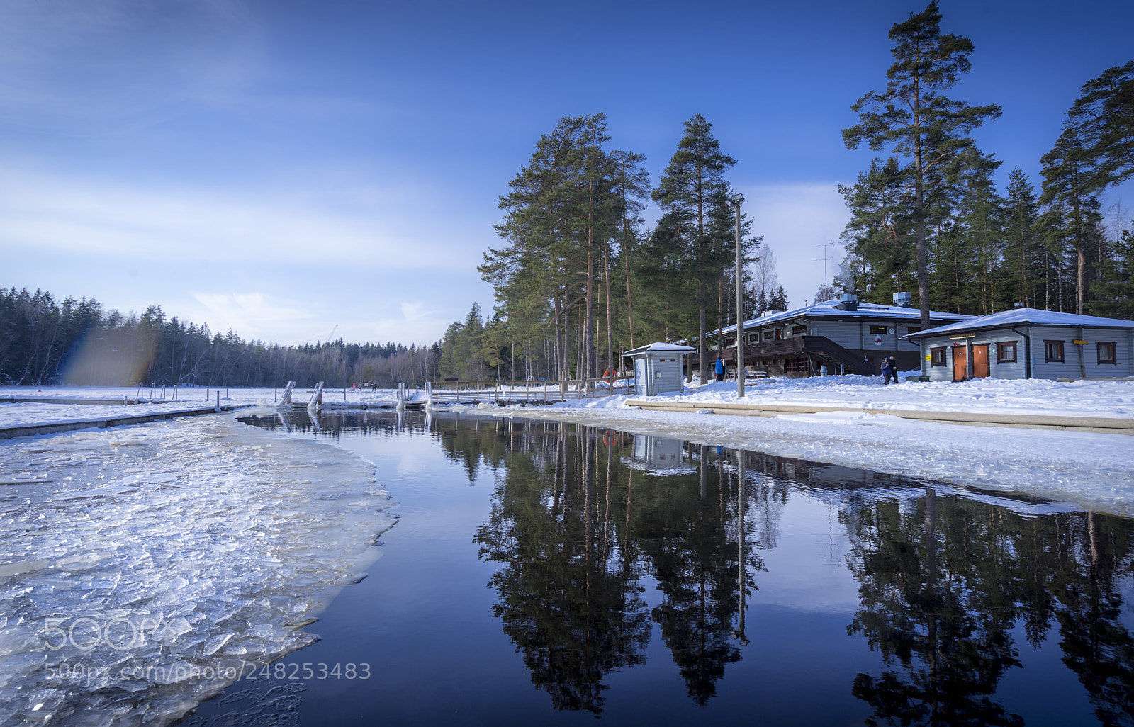 Sony a7 II sample photo. National park in finland photography