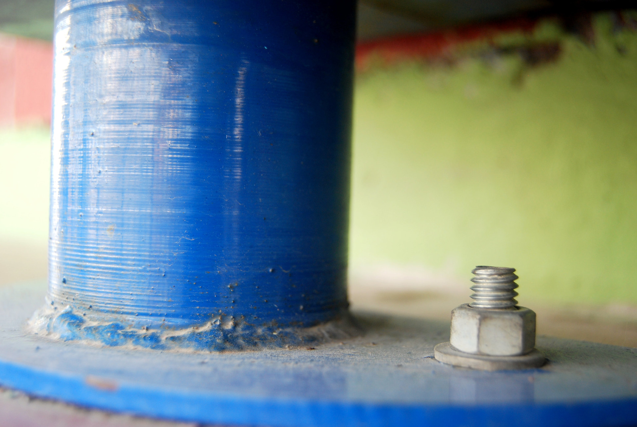 Nikon D40X sample photo. Blue pillar photography