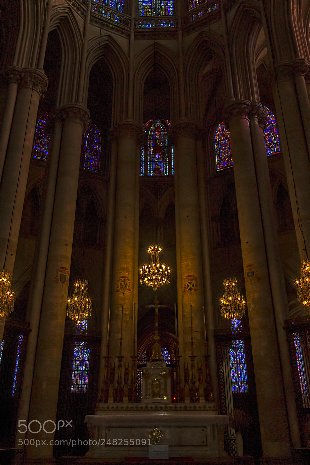 Canon EOS 1100D (EOS Rebel T3 / EOS Kiss X50) sample photo. Cathedrale du mans photography