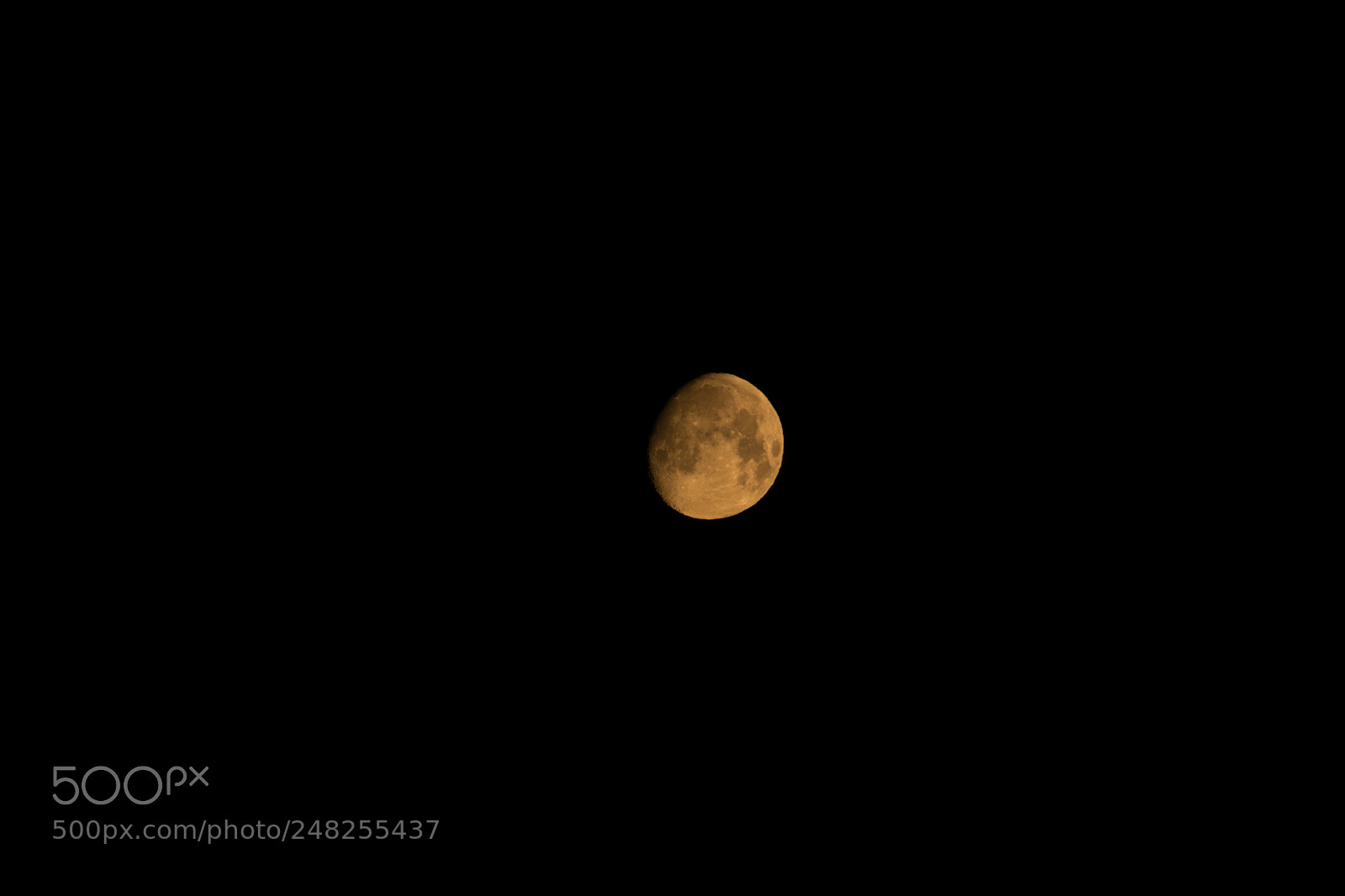 Nikon D3400 sample photo. Smokey moon photography