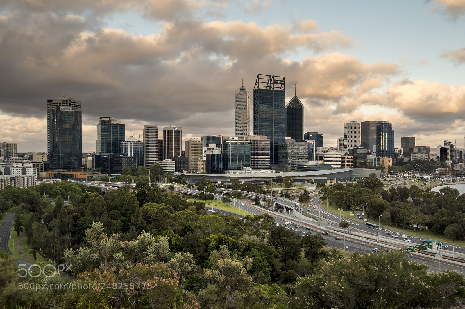 Fujifilm X-T2 sample photo. Perth city skyline photography