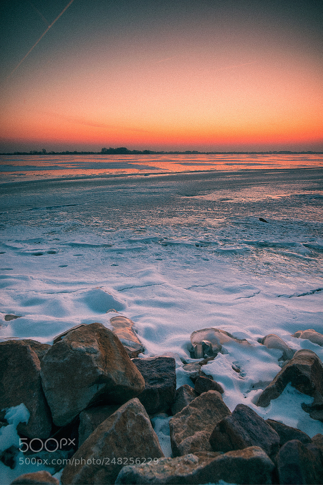 Nikon D5300 sample photo. Cold sunrise photography