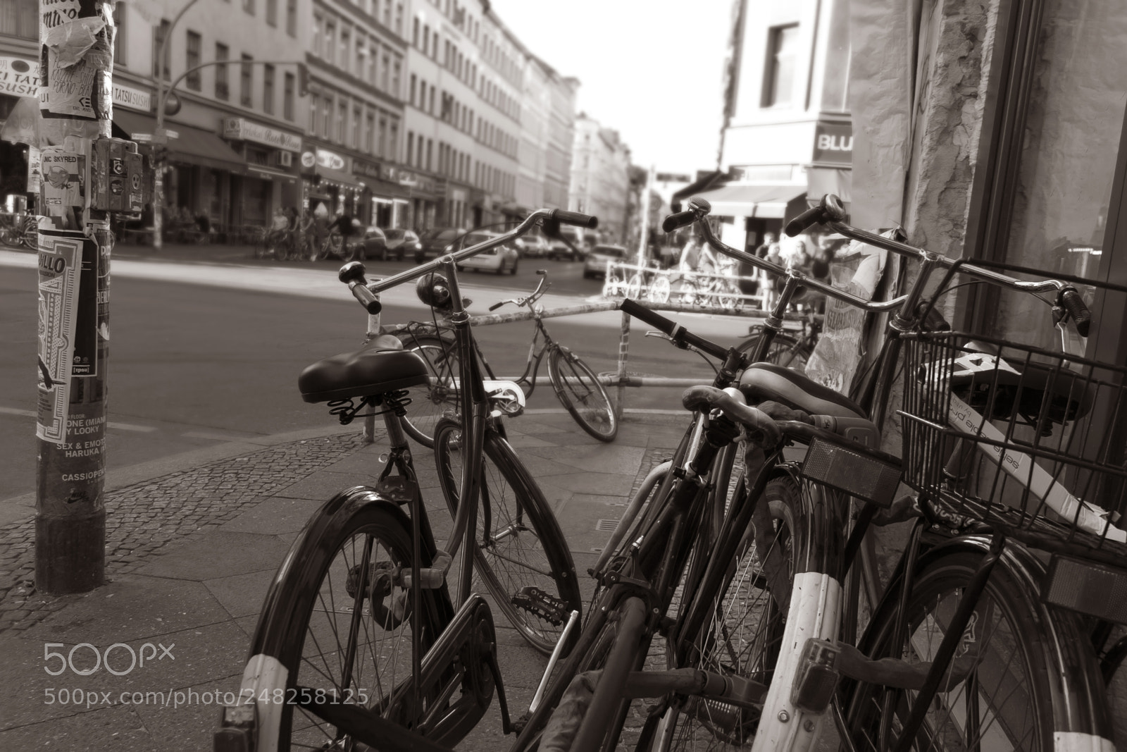 Canon EOS 60D sample photo. Berlin bikes photography