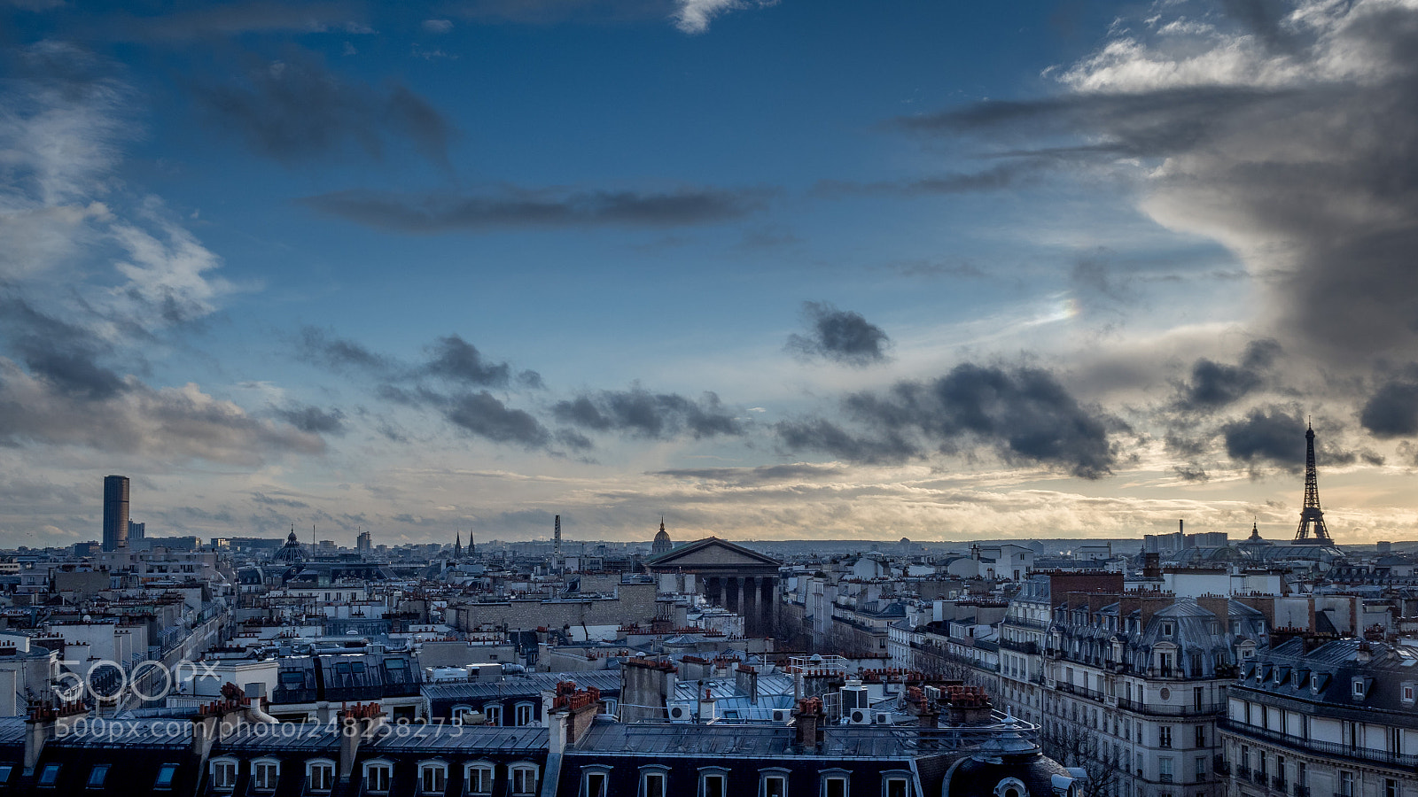 Olympus OM-D E-M1 Mark II sample photo. Roofs at paris 2018 photography