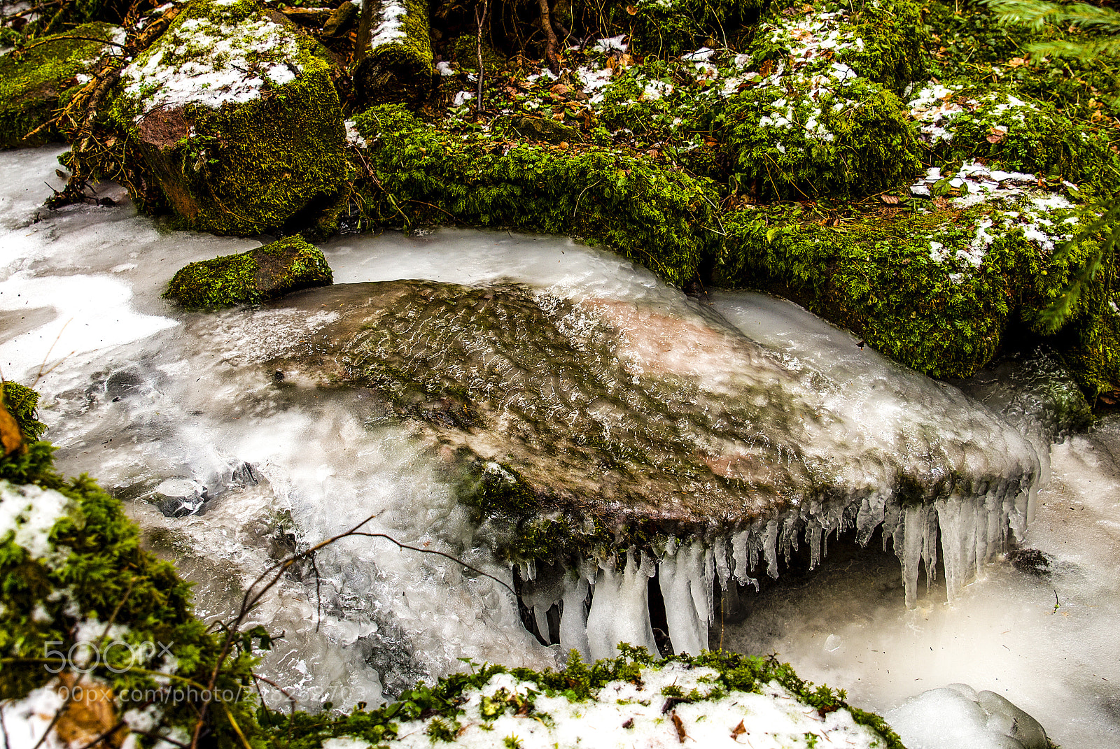 Nikon D4 sample photo. Frozen canyon - one photography