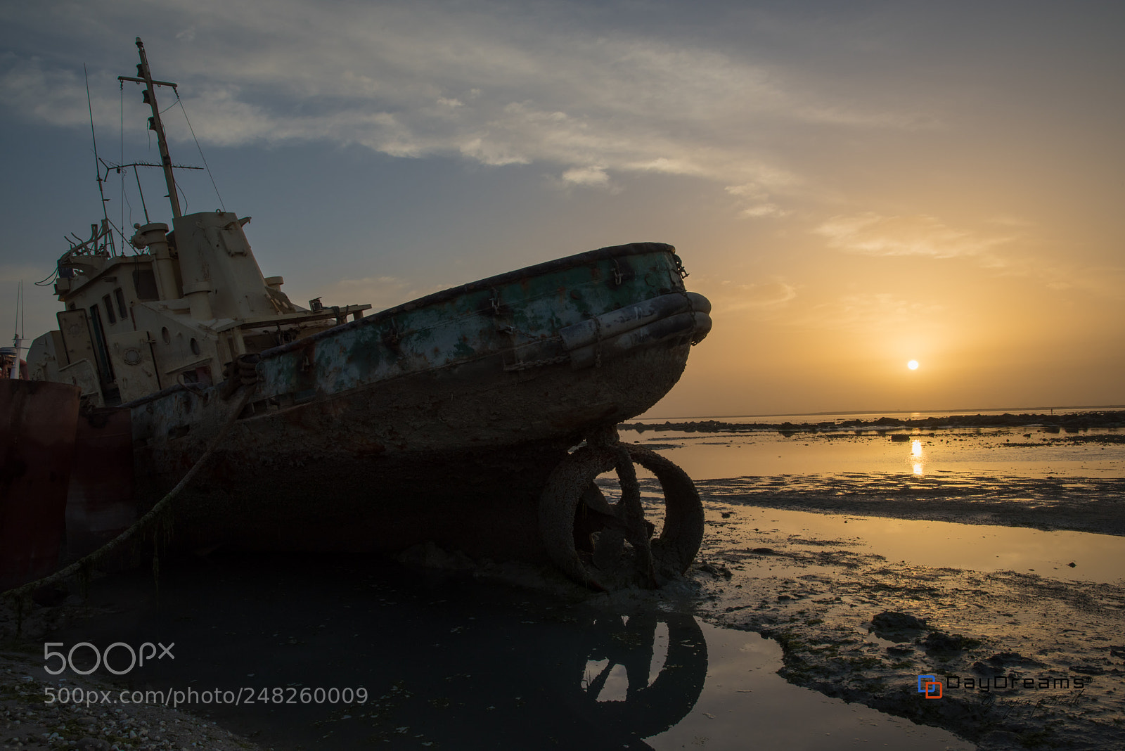 Nikon D810 sample photo. Abandoned boat photography