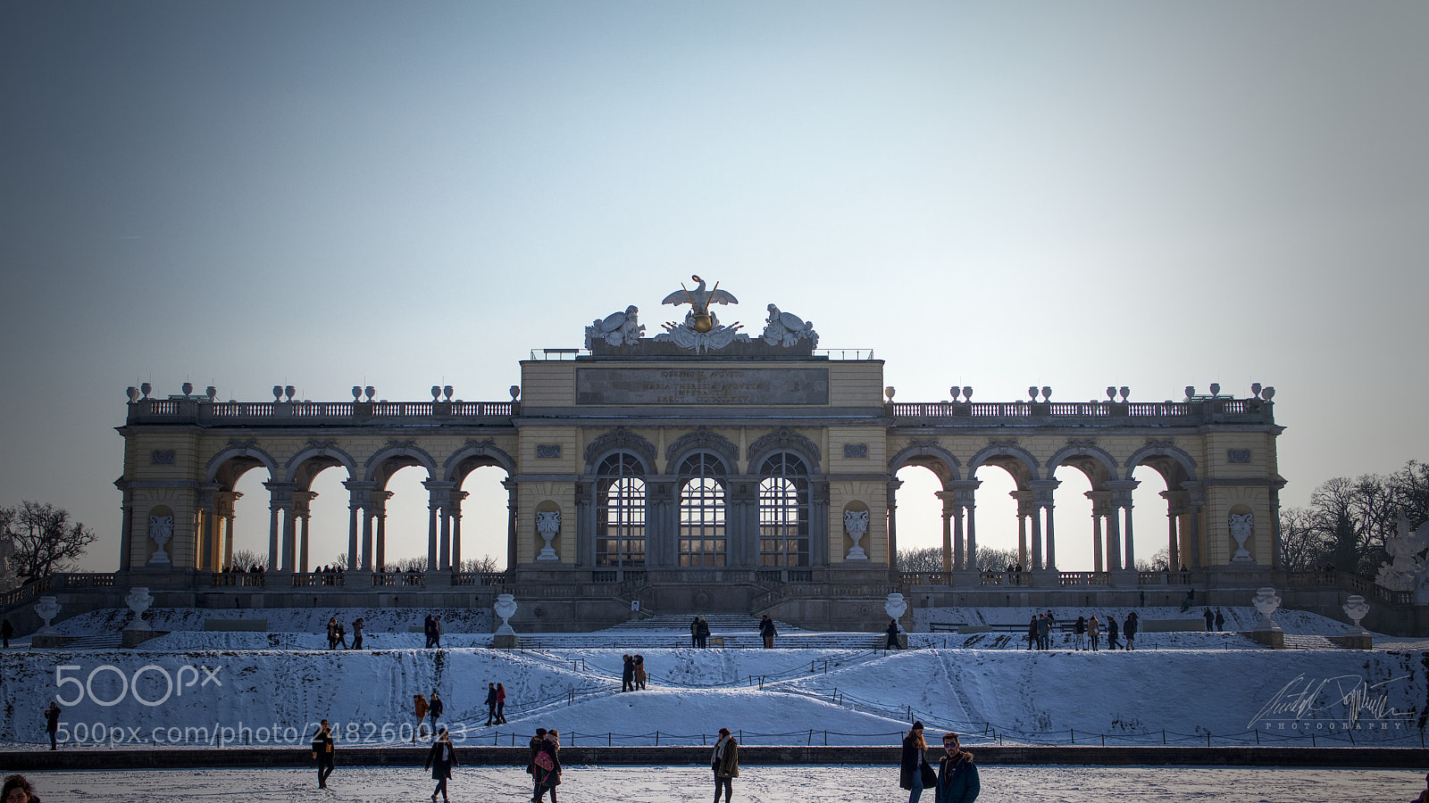Canon EOS M6 sample photo. Schönbrunn gloriette photography