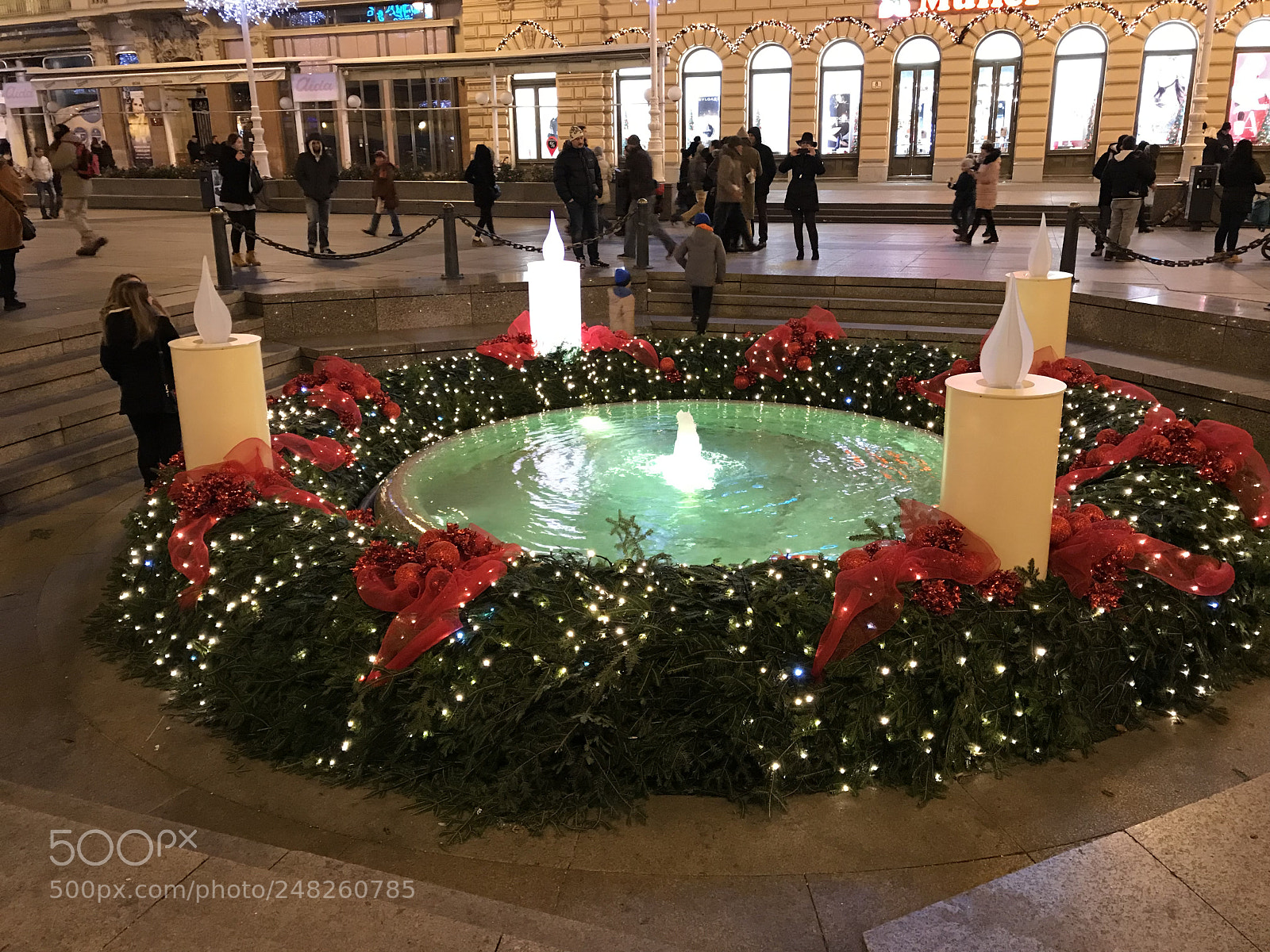 Apple iPhone 7 sample photo. Advent in zagreb advent photography