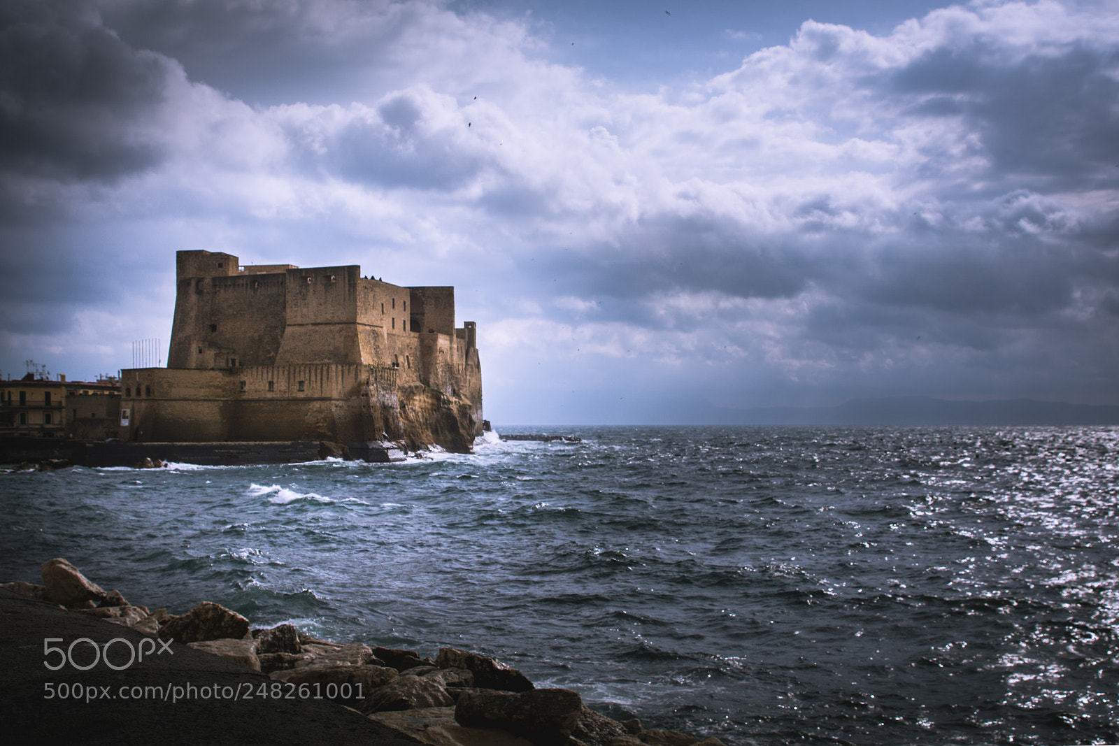 Nikon D7100 sample photo. Castle dell'ovo - napoli photography