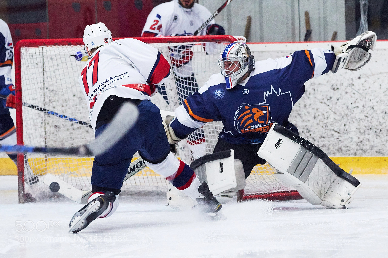 Canon EOS 7D Mark II sample photo. Goalie photography