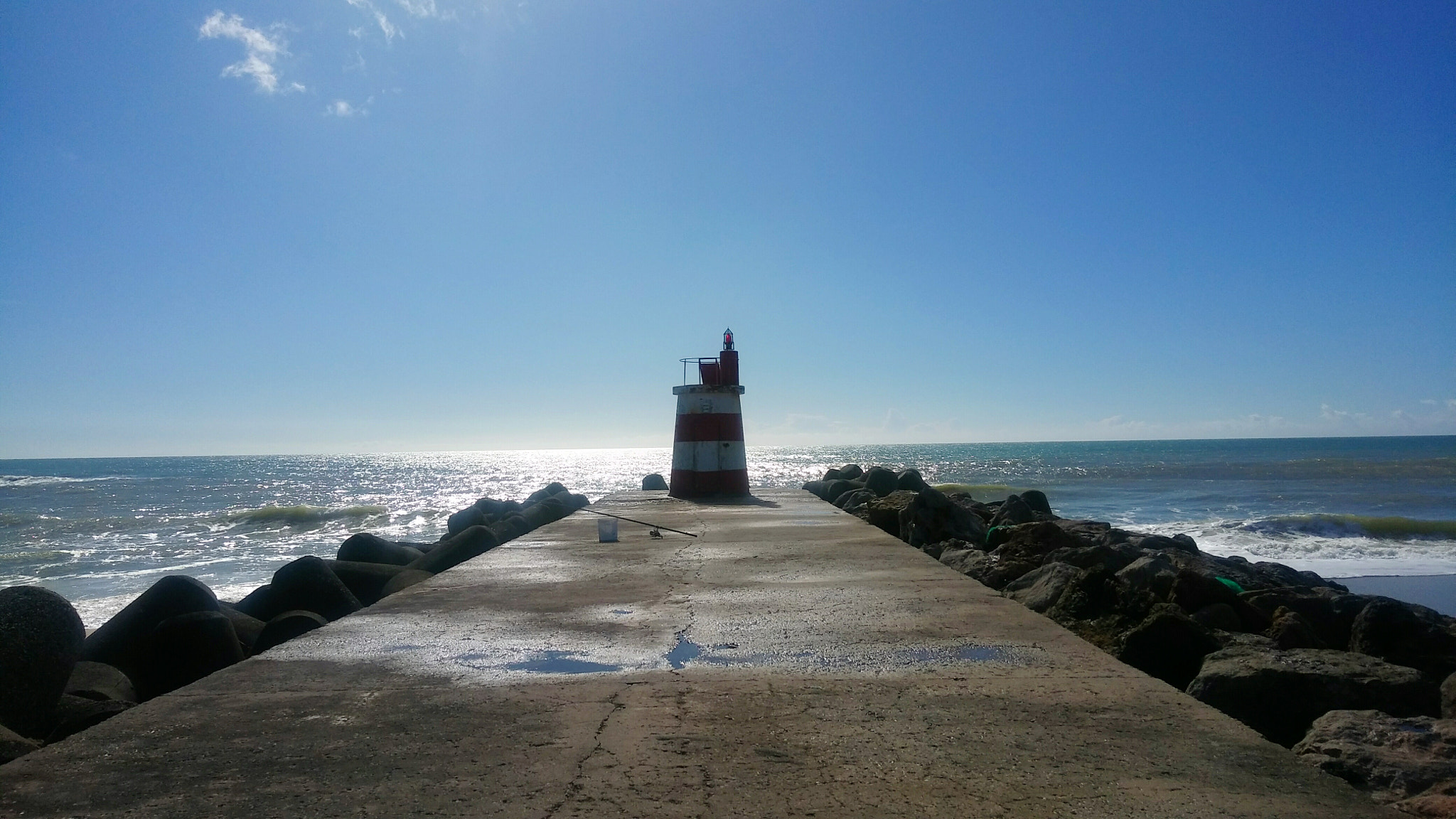 LG X SCREEN sample photo. Lighthouse tavira photography