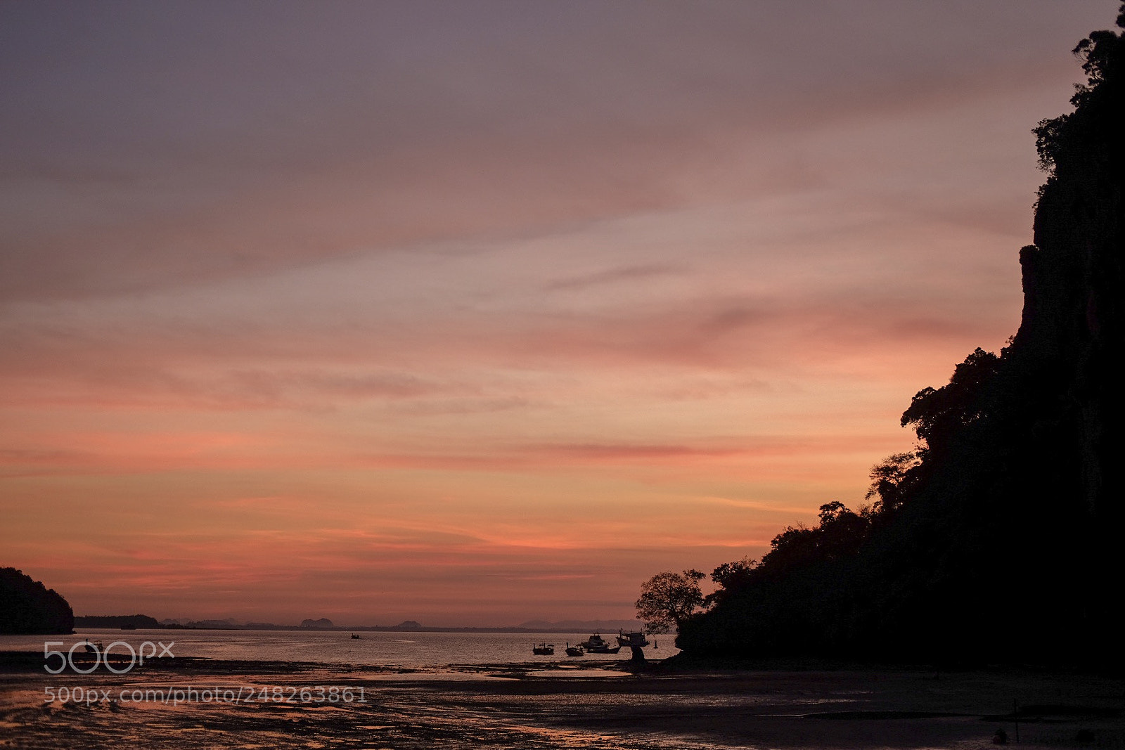 Fujifilm X-T2 sample photo. Krabi sunset photography