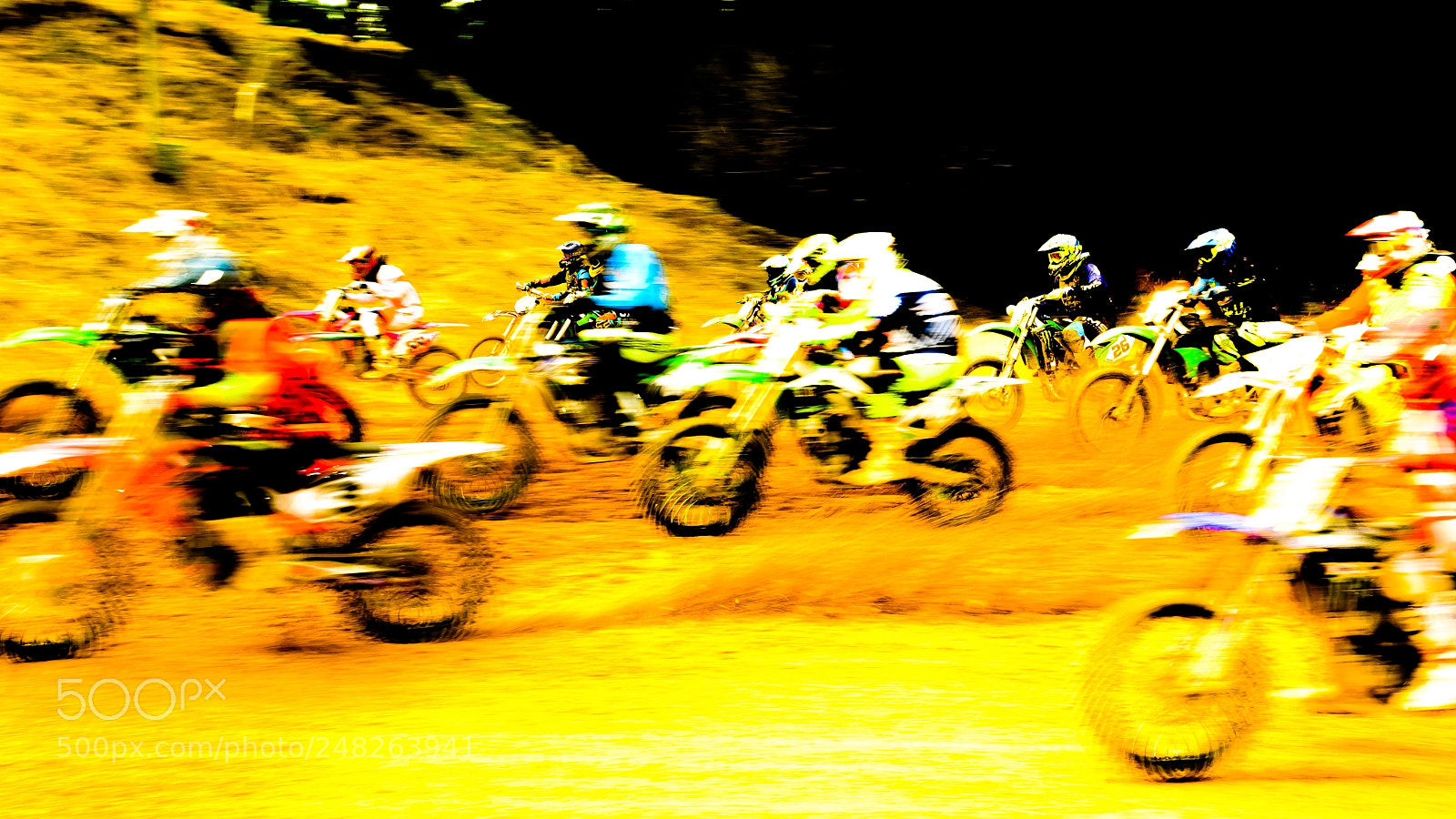 Nikon D5100 sample photo. Abstract velocross photography