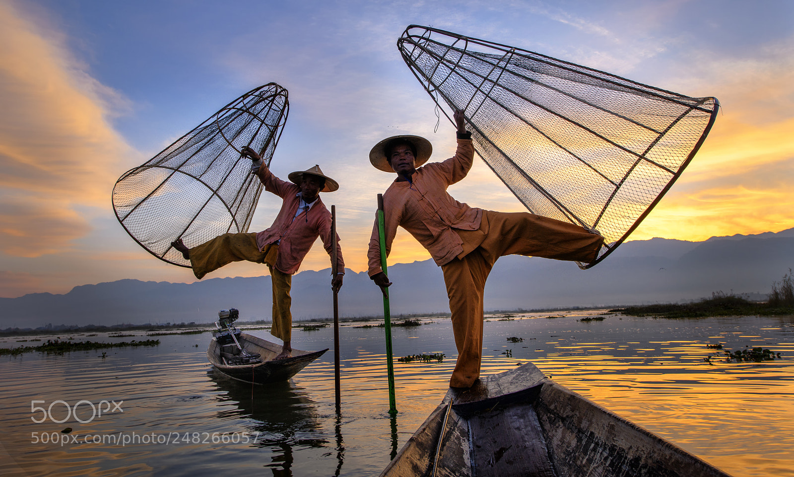 Nikon D850 sample photo. Fisherman on the inle photography