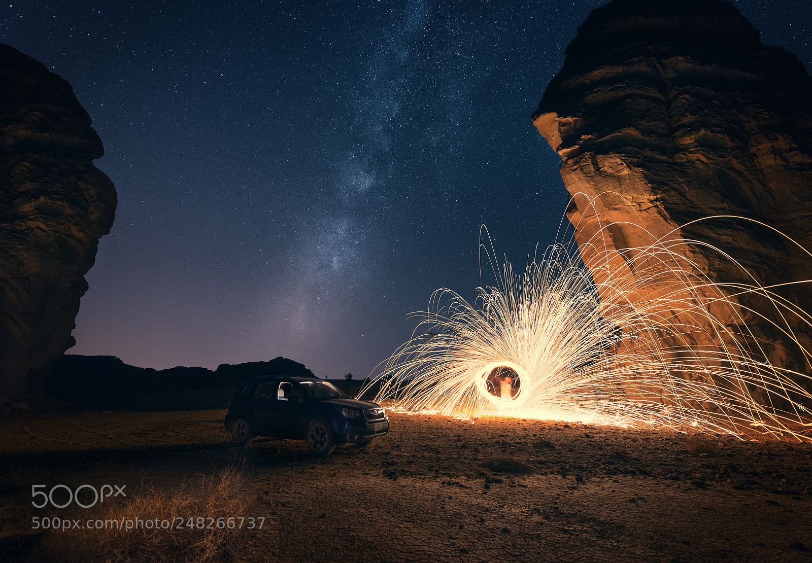 Nikon D610 sample photo. Steel wool photography
