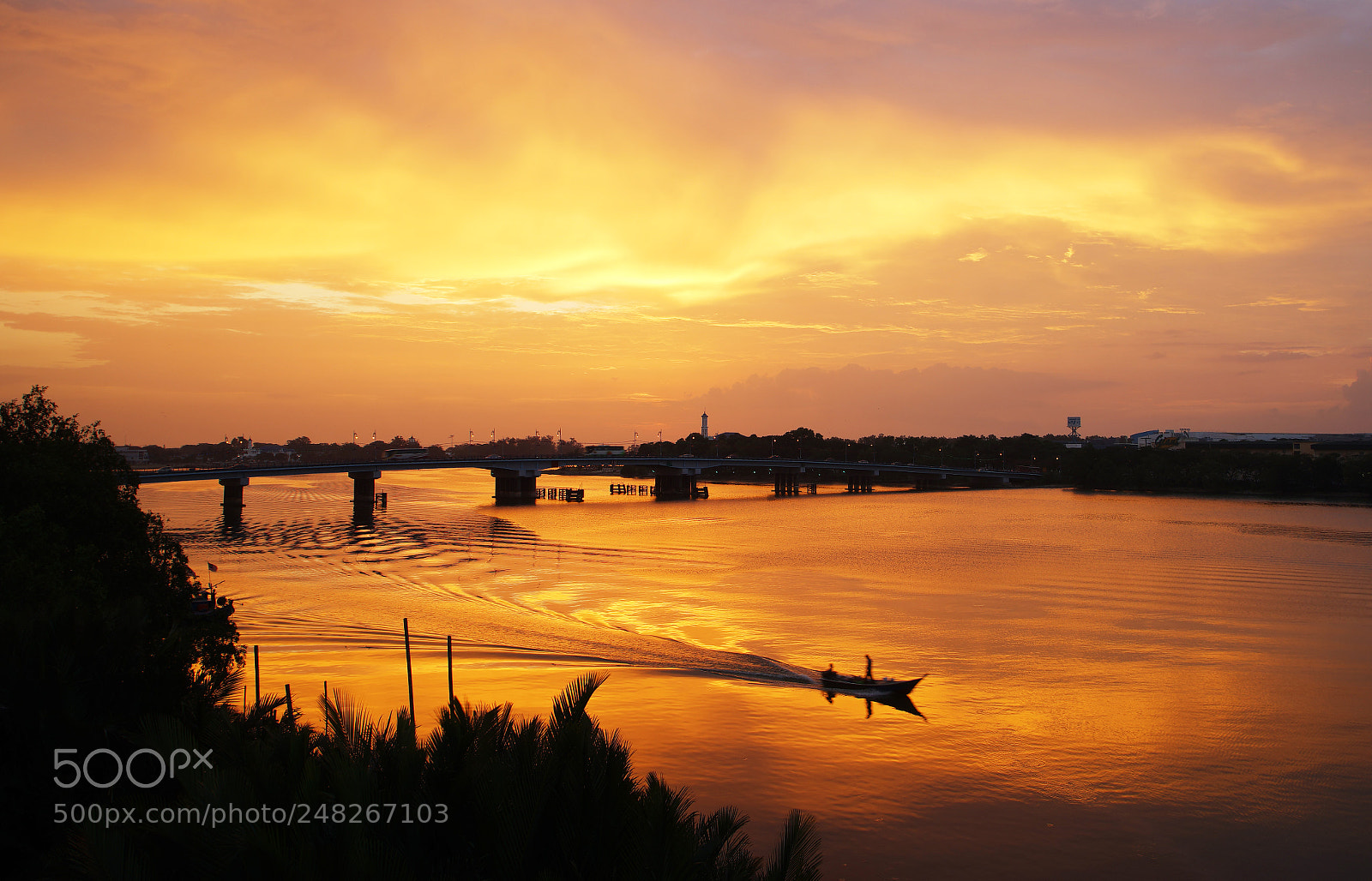Sony a7 sample photo. Bridge to sunset photography