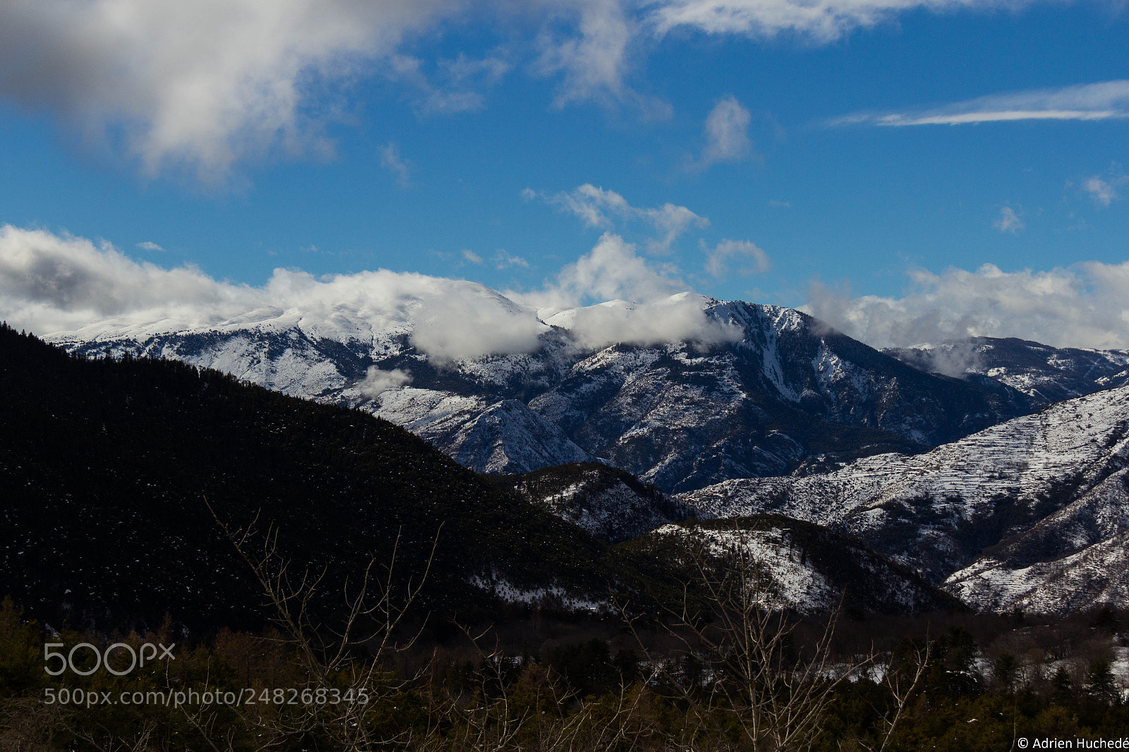 Canon EOS 600D (Rebel EOS T3i / EOS Kiss X5) sample photo. Snowy mountains 3 photography