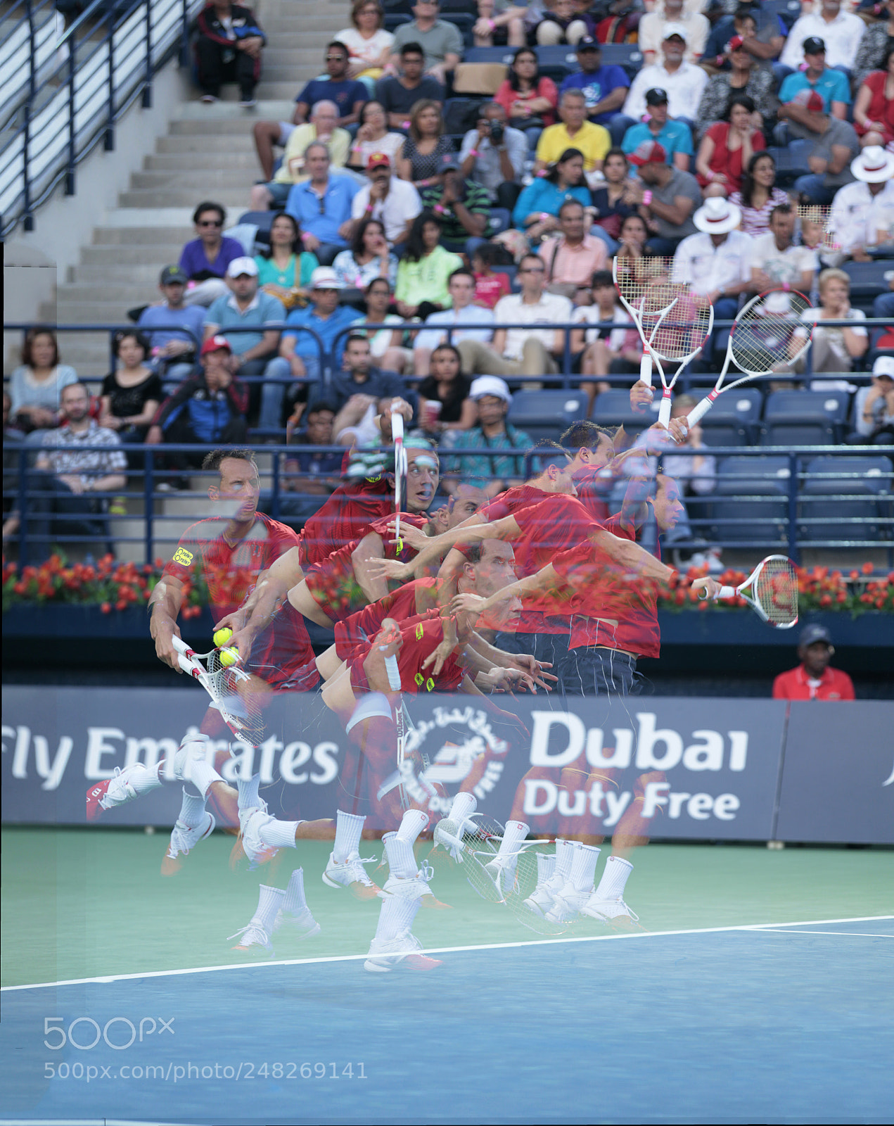 Canon EOS-1D Mark IV sample photo. Dubai duty free tennis photography
