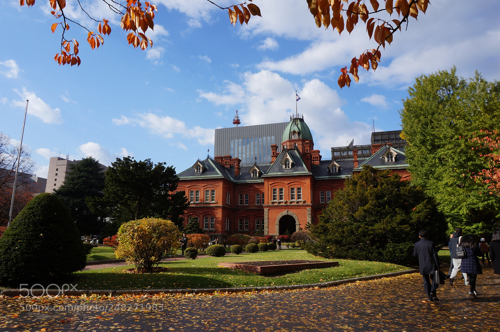 Sony Alpha NEX-3N sample photo. Sapporo old city hall photography