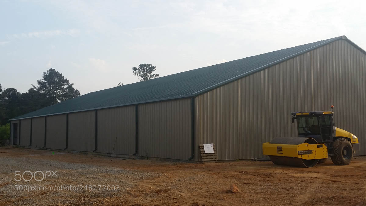 Samsung Galaxy S5 sample photo. Metal storage buildings photography