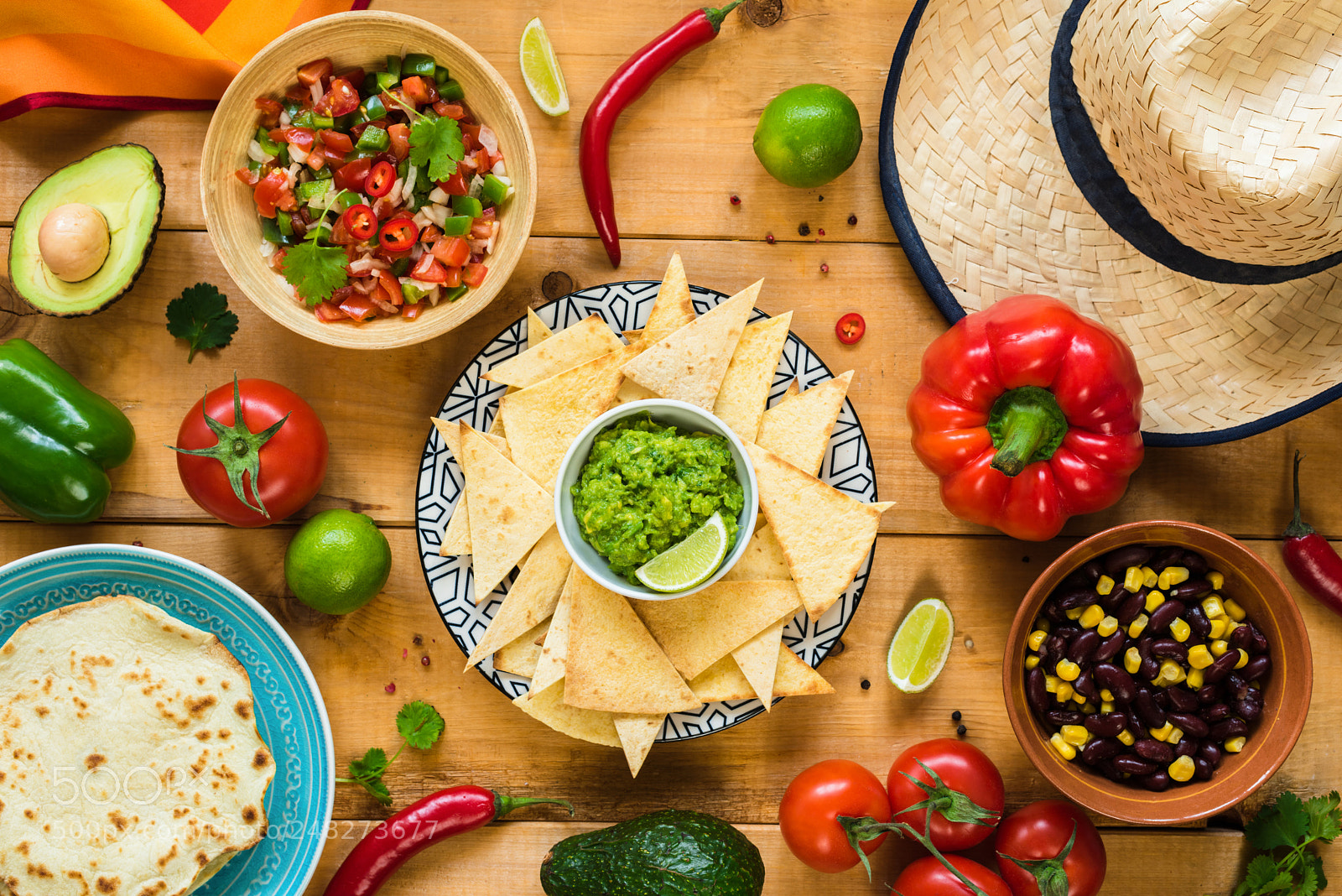Nikon D810 sample photo. Traditional mexican food on photography