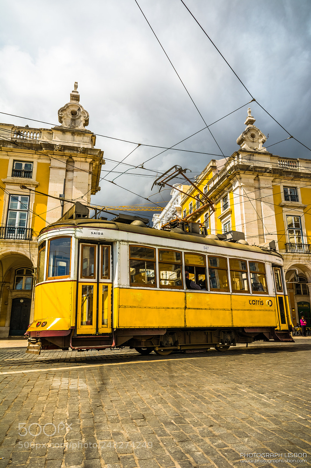 Nikon D7100 sample photo. Big yellow tram photography