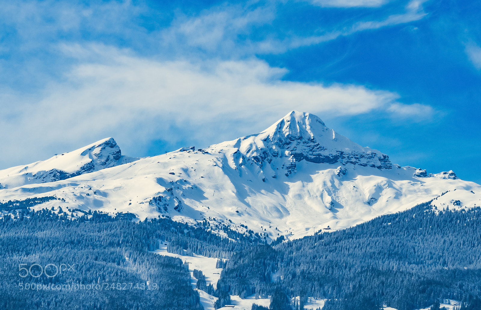 Olympus OM-D E-M10 II sample photo. Lauberhorn und tschuggen v.l.n.r photography