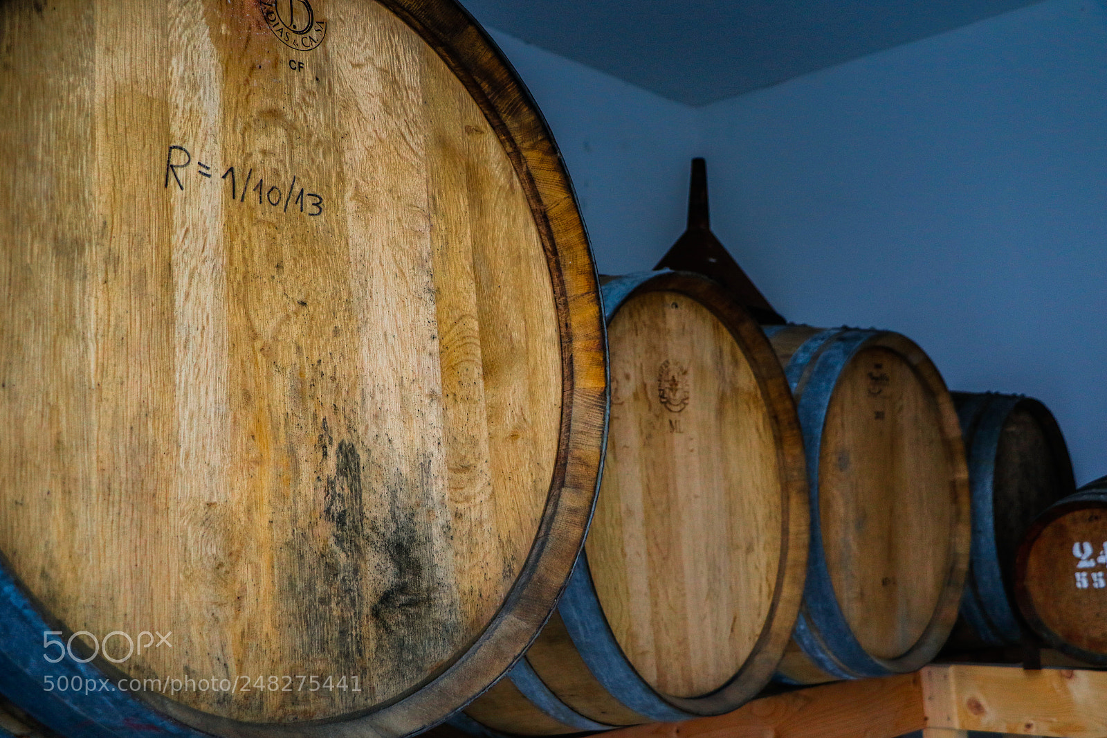 Canon EOS 7D Mark II sample photo. Wine barrels photography