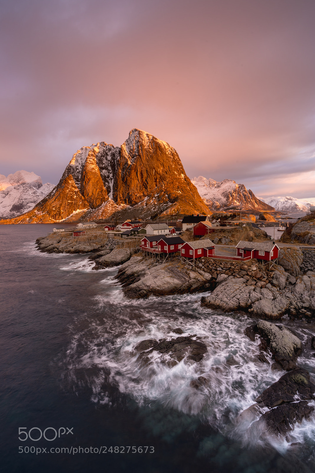 Sony a7R II sample photo. Hamnøy fishing village photography