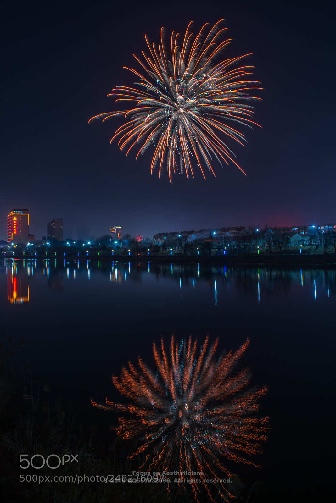 Nikon D800 sample photo. 焰火 photography